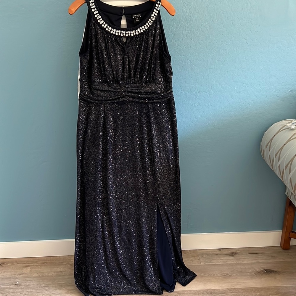 Beautiful, elegant long evening gown.
